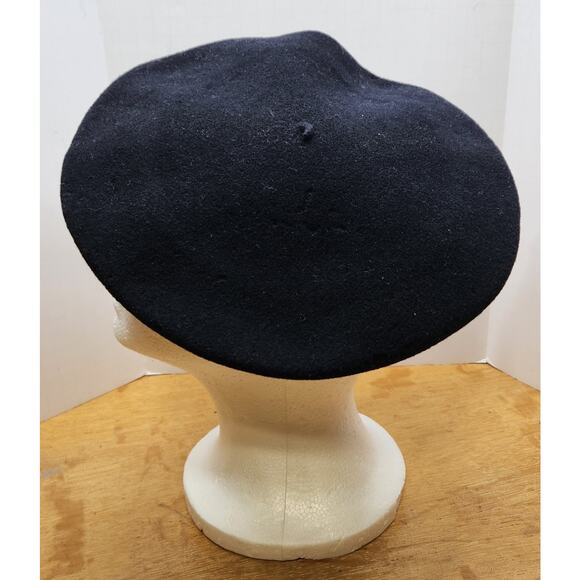 Foulard Basque Beret 100% Wool Made In France No Size Tag 6.25 \